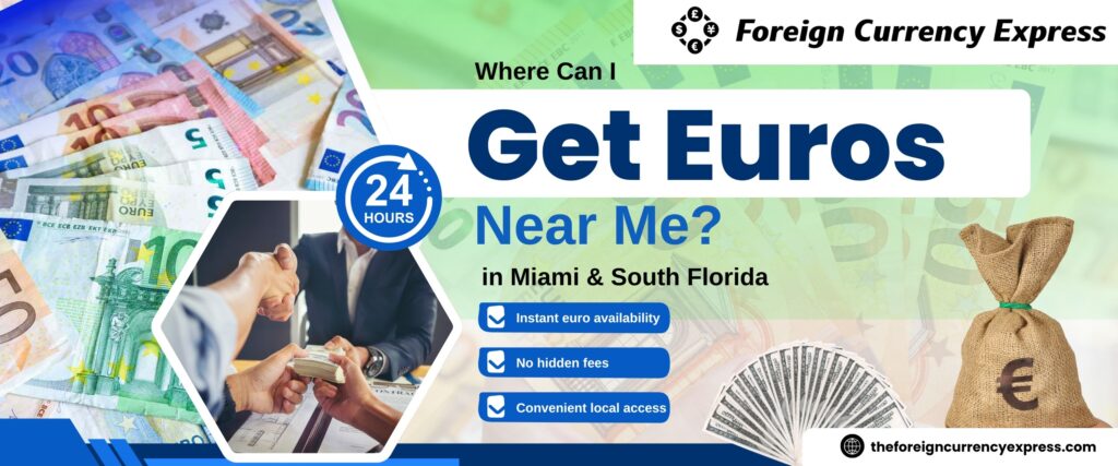 Where Can I Get Euros Near Me in Miami & South Florida