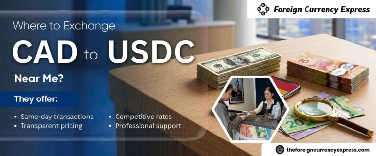 Where to Exchange CAD to USDC Near Me? A Complete Local Guide to Safe and Fast Currency Exchange
