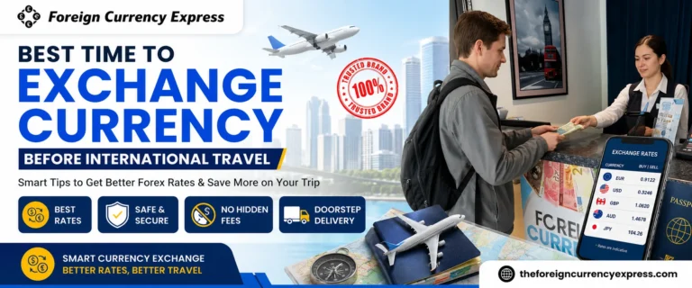 Best Time to Exchange Currency Before International Travel