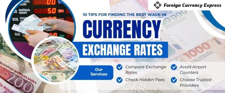 10 Tips for Finding the Best Walk-In Currency Exchange Rates