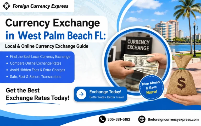 Currency Exchange in West Palm Beach FL Local and Online Currency Exchange Guide