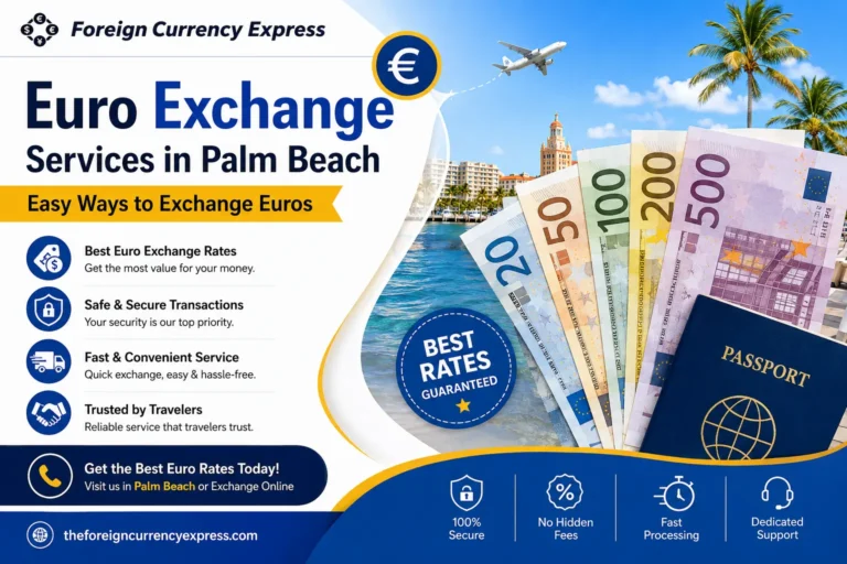 Euro Exchange Services in Palm Beach Easy Ways to Exchange Euros