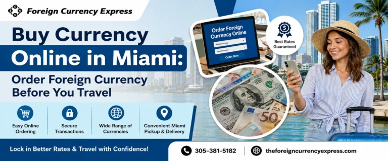 Buy Currency Online in Miami Order Foreign Currency Before You Travel