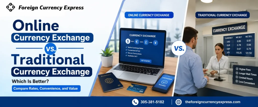 Online Currency Exchange Services vs. Traditional Currency Exchange: Which Is Better?