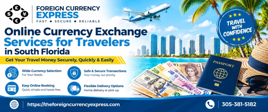 Online Currency Exchange Services for Travelers in South Florida