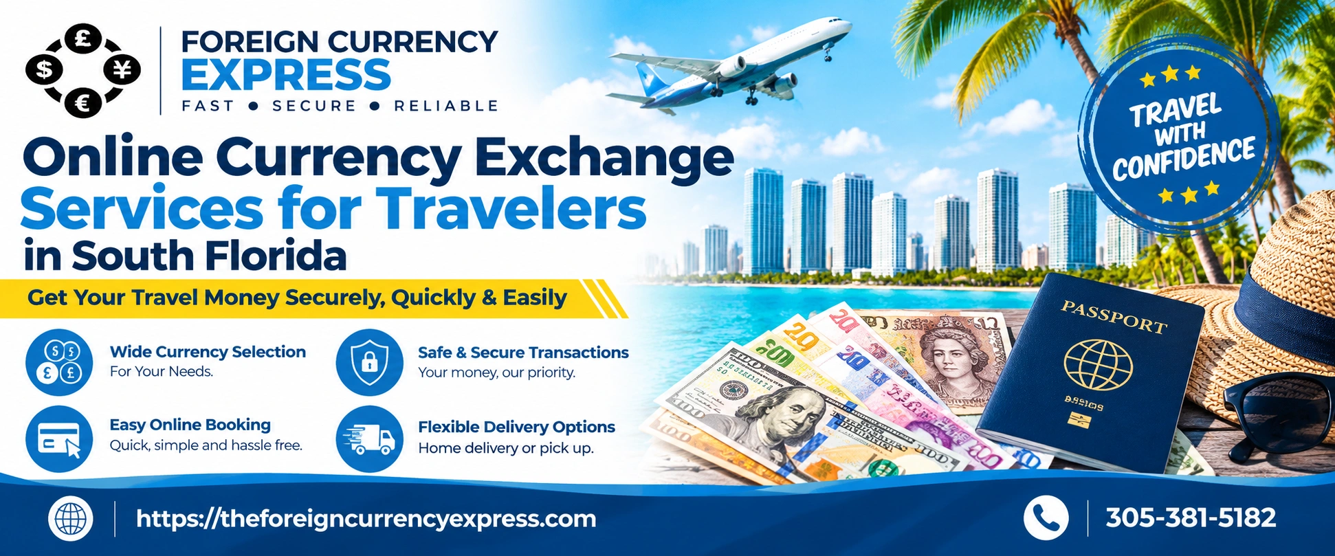 Online Currency Exchange Services for Travelers in South Florida